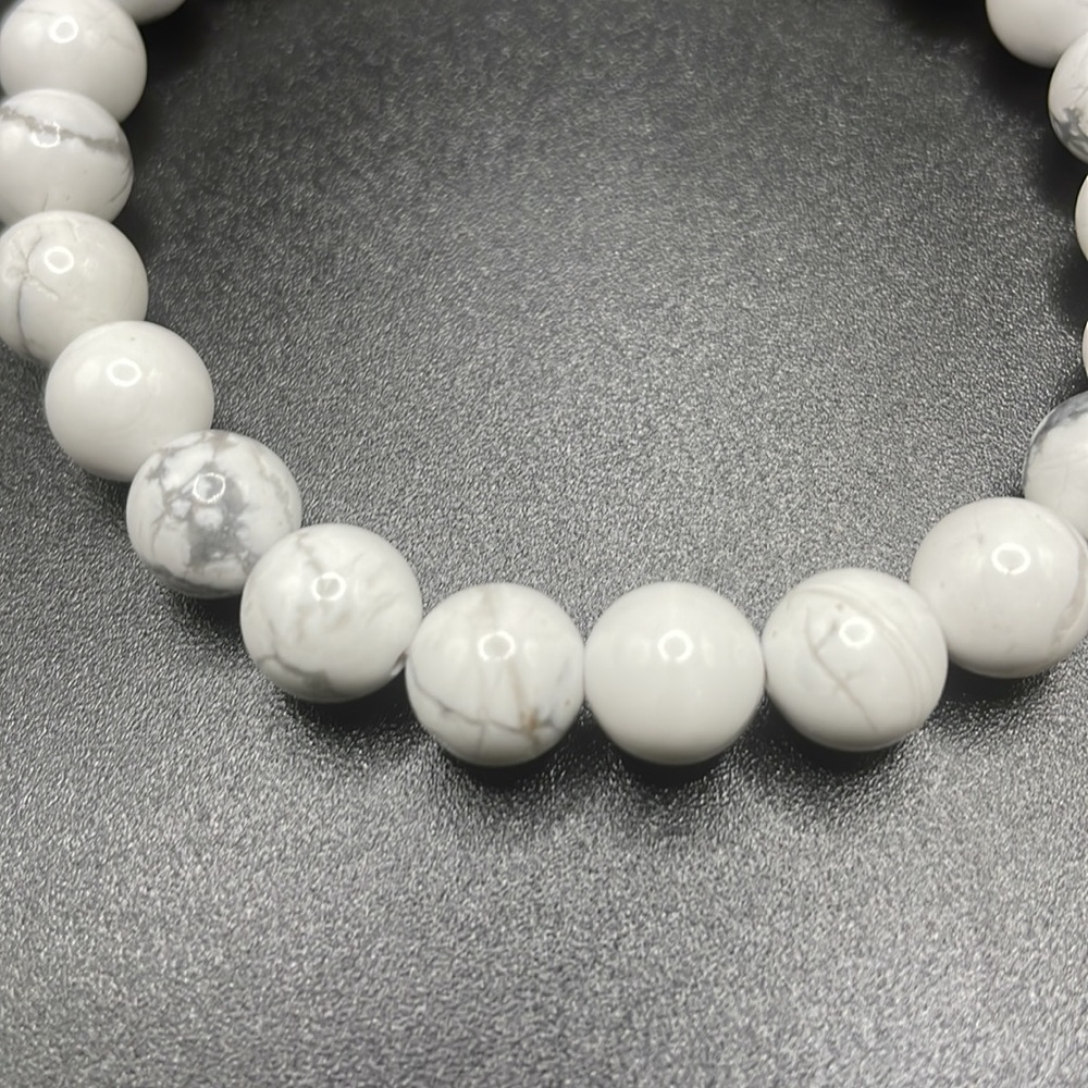 Howlite bracelet - Picture 5 of 5